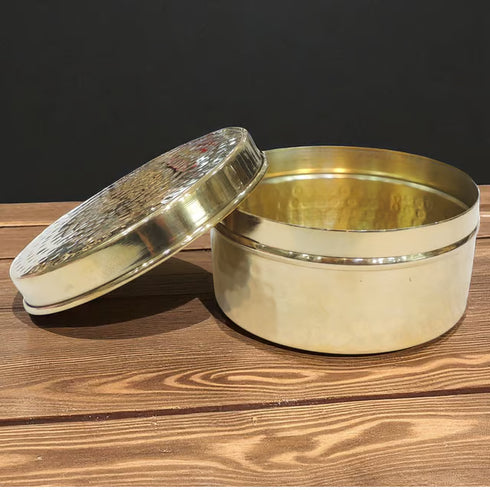 Brass Laddu Box